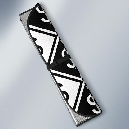 Money Pattern Print Design 04 Car Sun Shades-JORJUNE.COM
