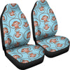 Monkey Cute Design Themed Print Universal Fit Car Seat Covers