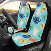 Monster Cartoon Pattern Print Design 03 Car Seat Covers (Set of 2)-JORJUNE.COM