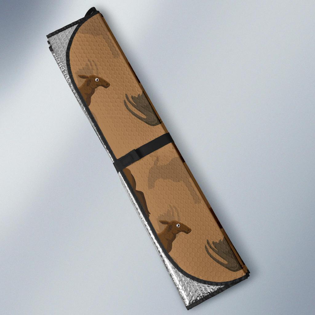 Moose Pattern Print Design 03 Car Sun Shades-JORJUNE.COM