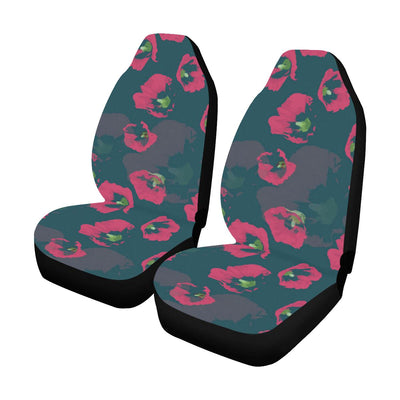 Morning Glory Pattern Print Design 01 Car Seat Covers (Set of 2)-JORJUNE.COM