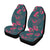 Morning Glory Pattern Print Design 01 Car Seat Covers (Set of 2)-JORJUNE.COM