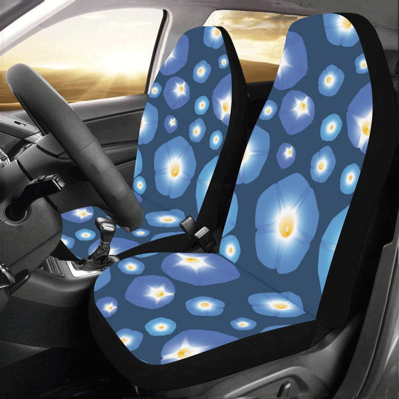 Morning Glory Pattern Print Design 02 Car Seat Covers (Set of 2)-JORJUNE.COM