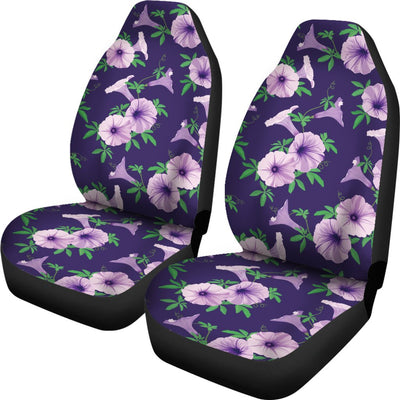 Morning Glory Pattern Print Design MG01 Universal Fit Car Seat Covers-JorJune