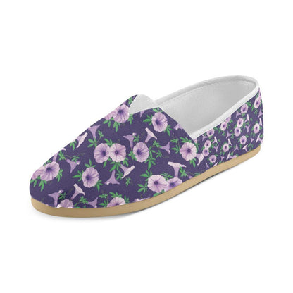 Morning Glory Pattern Print Design MG01 Women Casual Shoes-JorJune.com
