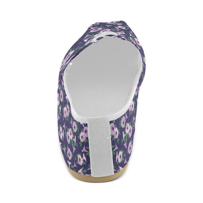 Morning Glory Pattern Print Design MG01 Women Casual Shoes-JorJune.com