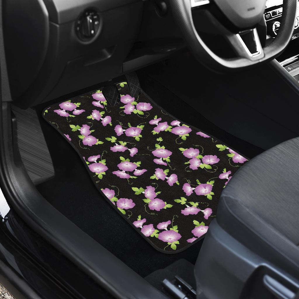 Morning Glory Pattern Print Design MG02 Car Floor Mats-JORJUNE.COM