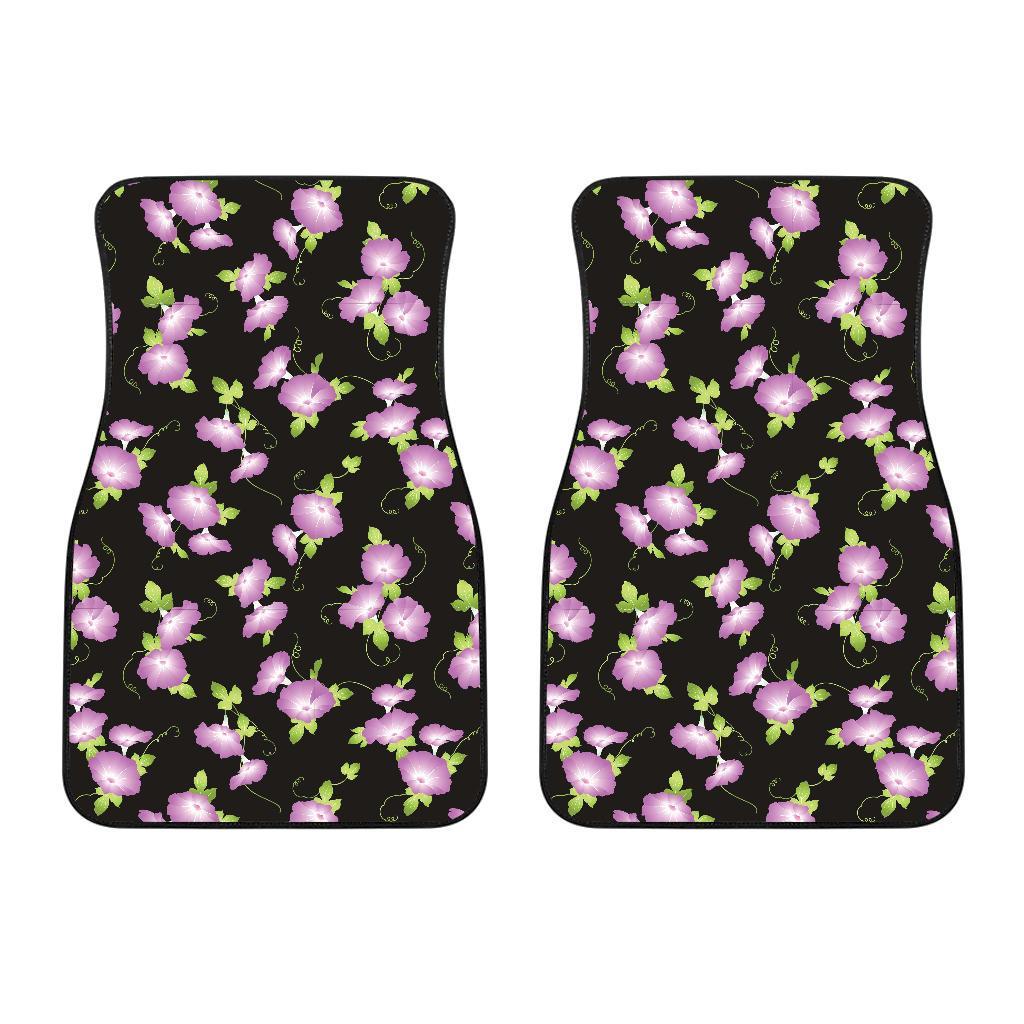 Morning Glory Pattern Print Design MG02 Car Floor Mats-JORJUNE.COM