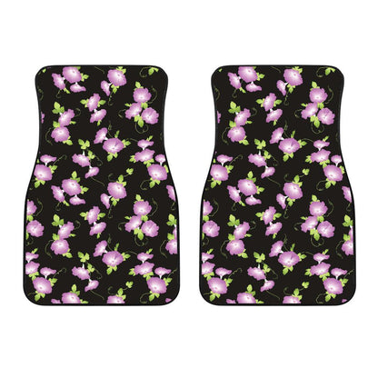 Morning Glory Pattern Print Design MG02 Car Floor Mats-JORJUNE.COM