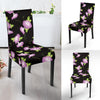 Morning Glory Pattern Print Design MG02 Dining Chair Slipcover-JORJUNE.COM