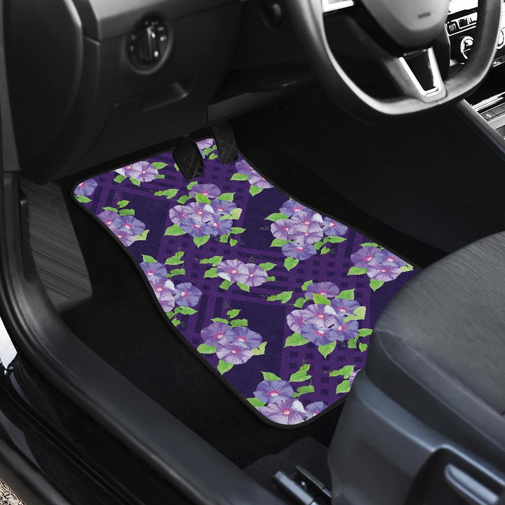 Morning Glory Pattern Print Design MG03 Car Floor Mats-JORJUNE.COM