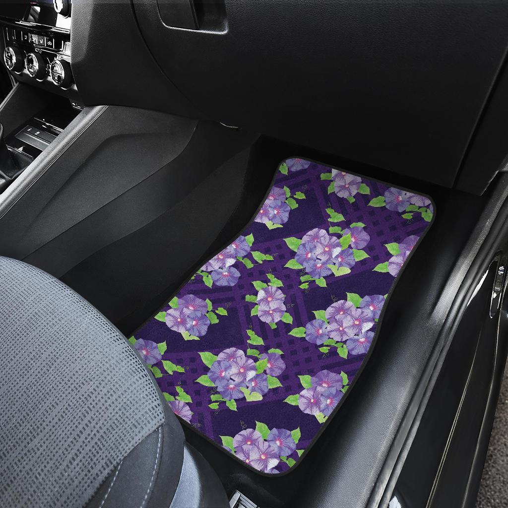 Morning Glory Pattern Print Design MG03 Car Floor Mats-JORJUNE.COM