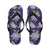 Morning Glory Pattern Print Design MG03 Flip Flops-JorJune