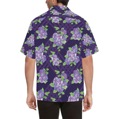 Morning Glory Pattern Print Design MG03 Men Hawaiian Shirt-JorJune