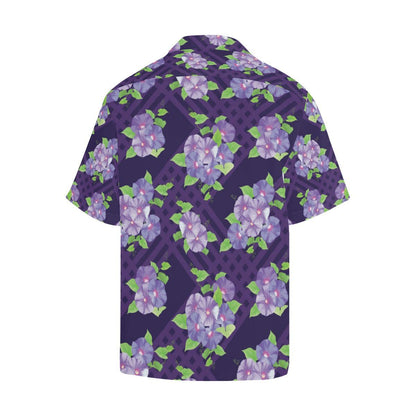 Morning Glory Pattern Print Design MG03 Men Hawaiian Shirt-JorJune