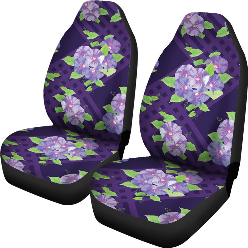 Morning Glory Pattern Print Design MG03 Universal Fit Car Seat Covers-JorJune