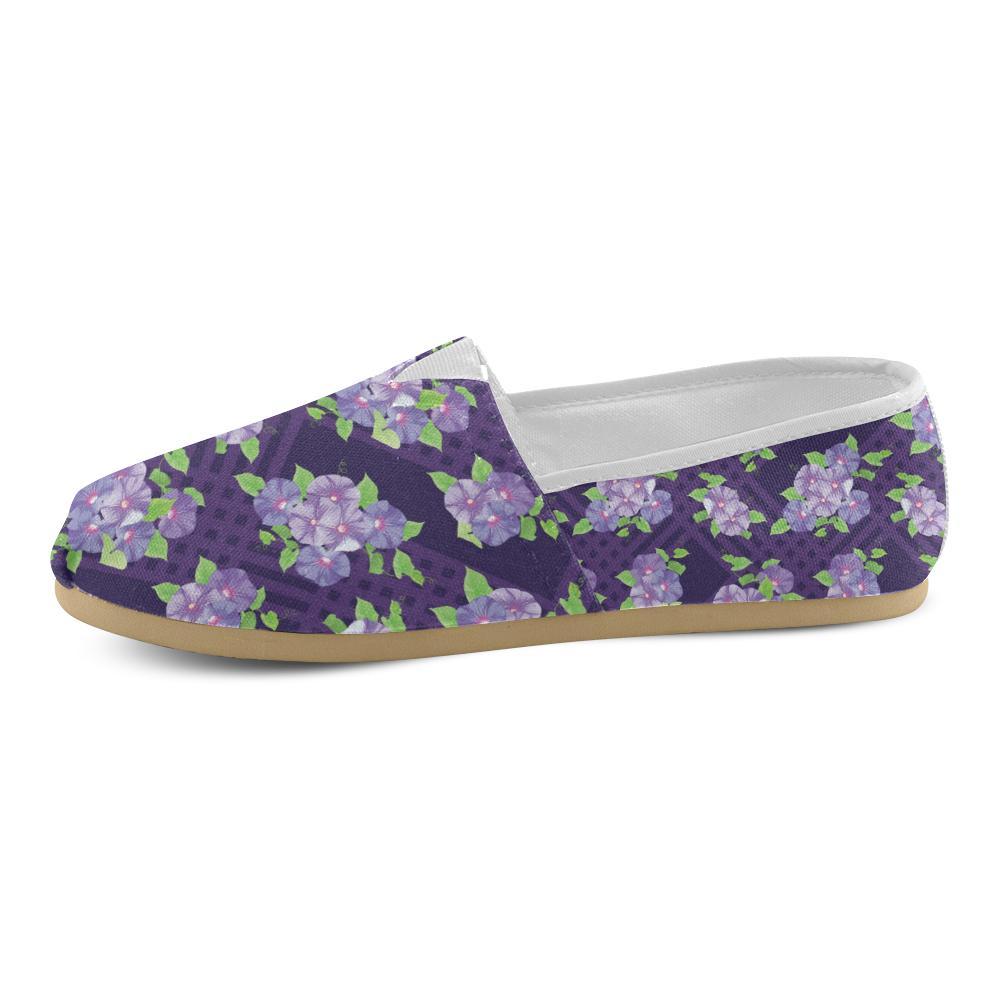 Morning Glory Pattern Print Design MG03 Women Casual Shoes-JorJune.com