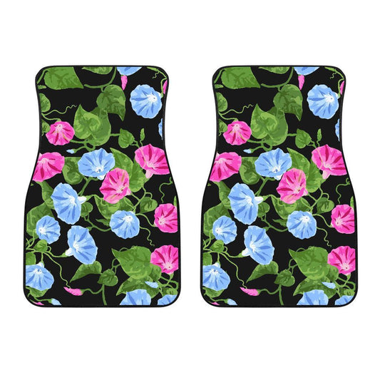 Morning Glory Pattern Print Design MG04 Car Floor Mats-JORJUNE.COM