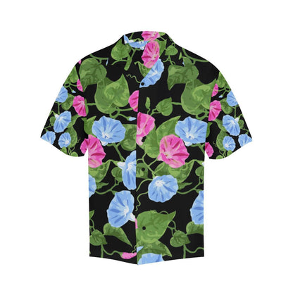 Morning Glory Pattern Print Design MG04 Men Hawaiian Shirt-JorJune