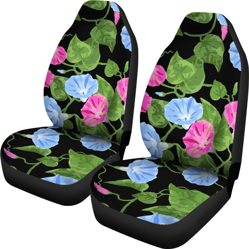 Morning Glory Pattern Print Design MG04 Universal Fit Car Seat Covers-JorJune