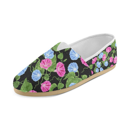 Morning Glory Pattern Print Design MG04 Women Casual Shoes-JorJune.com
