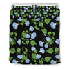 Morning Glory Pattern Print Design MG05 Duvet Cover Bedding Set-JORJUNE.COM