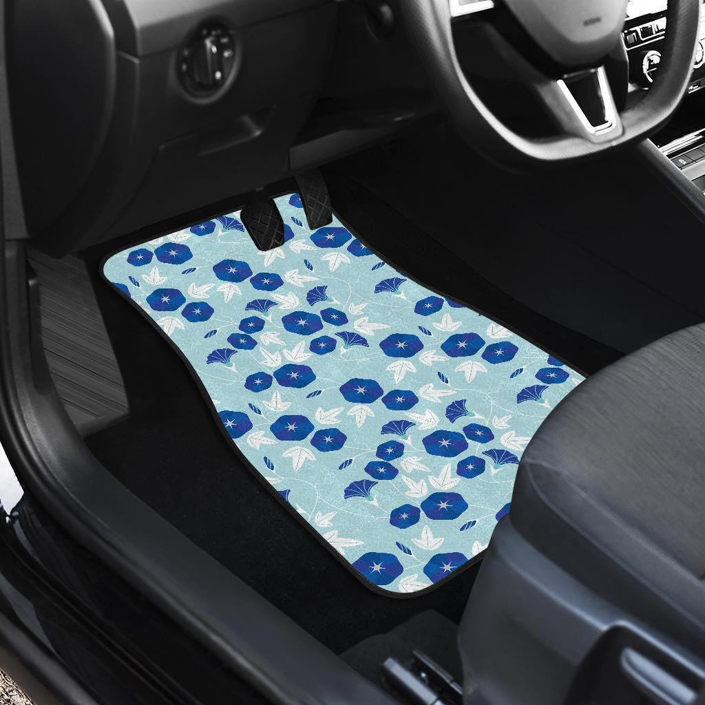 Morning Glory Pattern Print Design MG07 Car Floor Mats-JORJUNE.COM