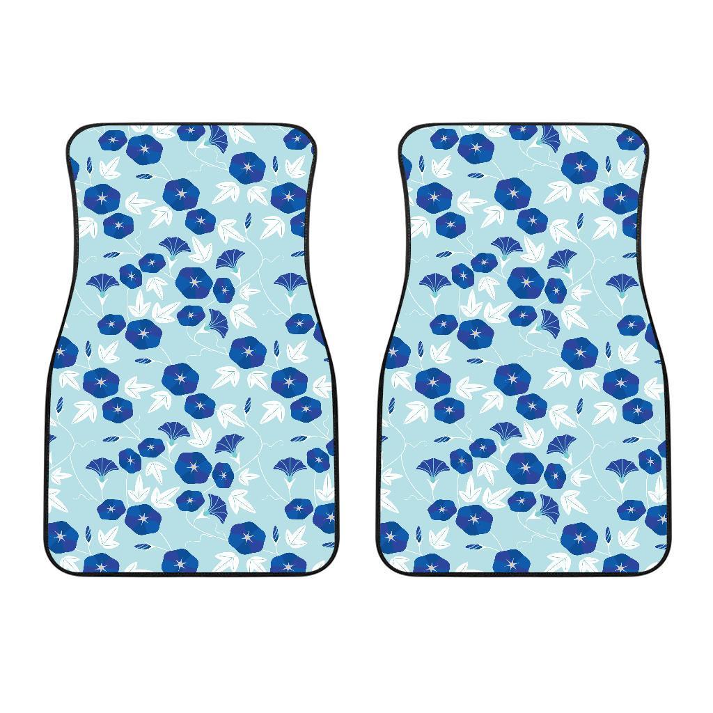 Morning Glory Pattern Print Design MG07 Car Floor Mats-JORJUNE.COM