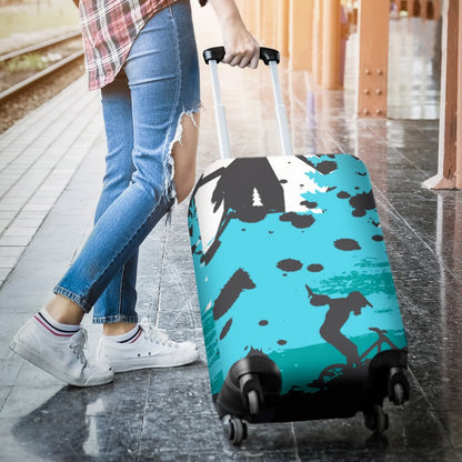 Mountain Bike Design Luggage Cover Protector