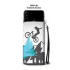 Mountain Bike Design Wallet Phone Case