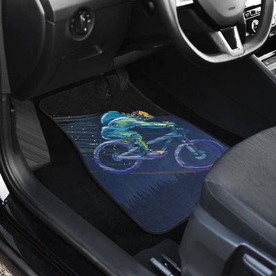 Mountain Bike Downhill Car Floor Mats