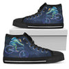 Mountain Bike Downhill Men High Top Canvas Shoes