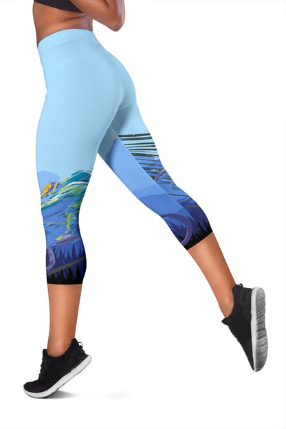 Mountain Bike Downhill Women Capris