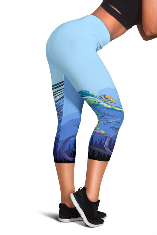 Mountain Bike Downhill Women Capris