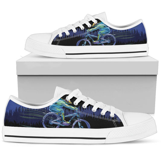 Mountain Bike Downhill Women High Top Canvas Shoes