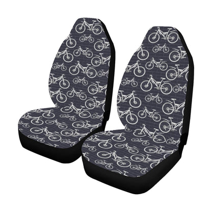 Mountain bike Pattern Print Design 02 Car Seat Covers (Set of 2)-JORJUNE.COM