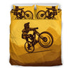 Mountain Bike Print Duvet Cover Bedding Set