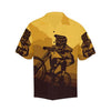 Mountain Bike Print Men Hawaiian Shirt