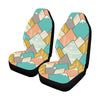 Mountain Pattern Print Design 02 Car Seat Covers (Set of 2)-JORJUNE.COM