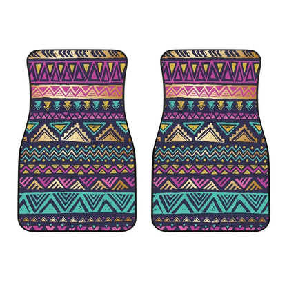 Multicolor Tribal aztec Car Floor Mats