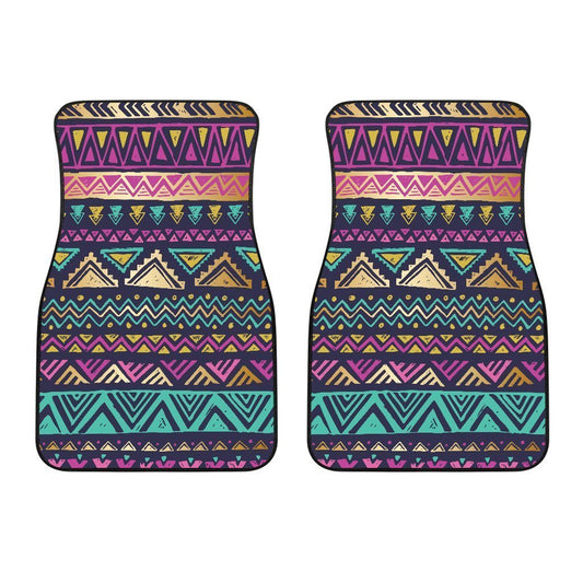 Multicolor Tribal aztec Car Floor Mats
