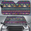 Multicolor Tribal Aztec Car Sun Shade-JorJune
