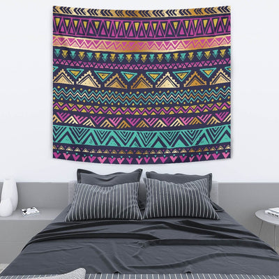 Multicolor Tribal aztec Wall Tapestry