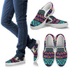 Multicolor Tribal Aztec Women Slip On Shoes