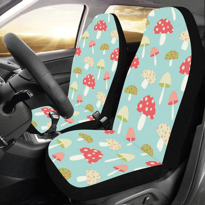 Mushroom Pattern Print Design A01 Car Seat Covers (Set of 2)-JORJUNE.COM