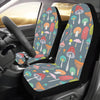 Mushroom Pattern Print Design A03 Car Seat Covers (Set of 2)-JORJUNE.COM