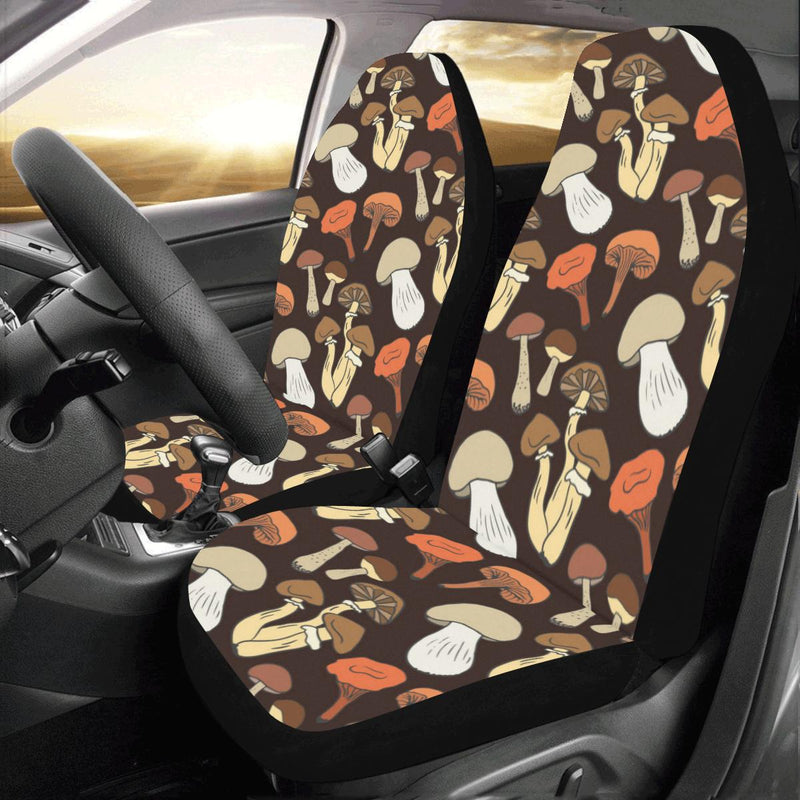 Mushroom Pattern Print Design A05 Car Seat Covers (Set of 2)-JORJUNE.COM