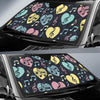 Music note Pattern Print Design A03 Car Sun Shades-JORJUNE.COM