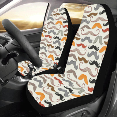 Mustache Pattern Print Design A02 Car Seat Covers (Set of 2)-JORJUNE.COM