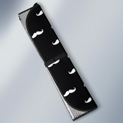Mustache Pattern Print Design A04 Car Sun Shades-JORJUNE.COM